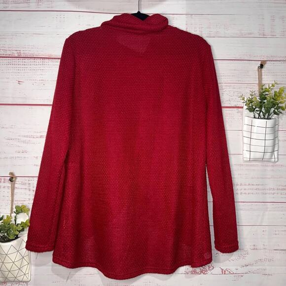 Women’s Cowl Neck Tulip Hem Sweater | Please Read Description - Picture 2 of 4